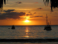 Sunset in Chacala, Mexico